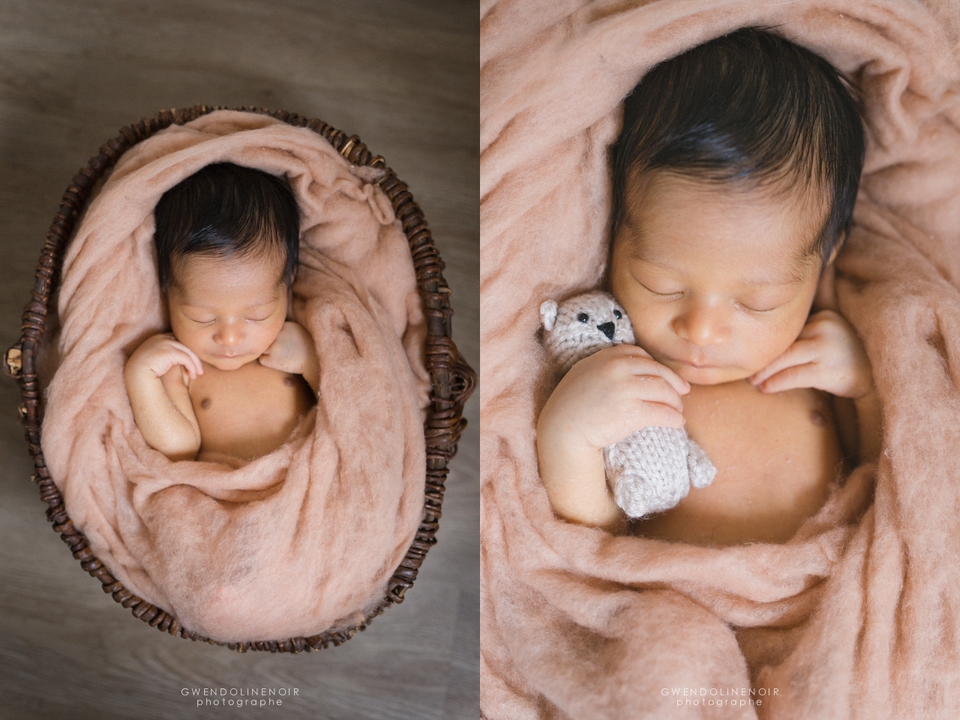 Photographe nouveau-ne nourrisson seance photo naissance bebe Lyon newborn posing art-4